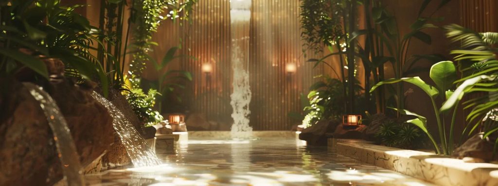 experience a tranquil oasis with our signature spa therapies, surrounded by soothing ambiance and natural elements.